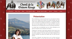 Desktop Screenshot of chenil-maisonrouge.com